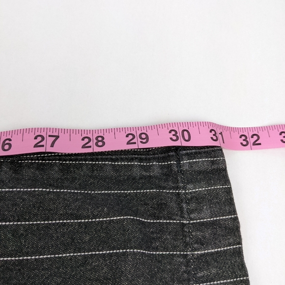 Lauren Jeans Co Ralph Lauren Womens 16 Striped Jeans Pinstripe with Wide Leg - Picture 7 of 8